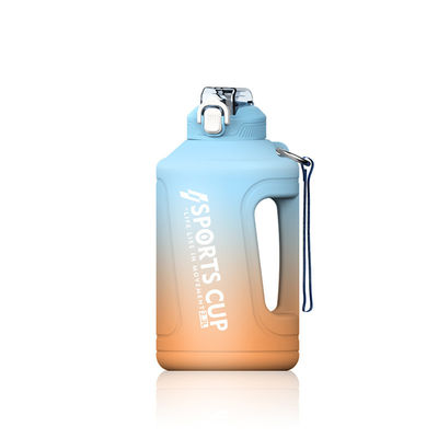 야외 스포츠 및 피트니스용 50oz 대용량 경사 색상 PP 플라스틱 물컵