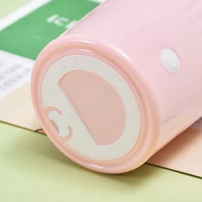 500ml 전기 쉐이크 병 뚜?? 가 있는 휴대용 커피 혼합 컵 우유 혼합 컵 믹서 컵