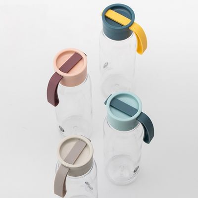 사용자 지정 로고 BPA 없는 550ml 야외 피트니스 BPA 없는 휴대용 플라스틱 물병