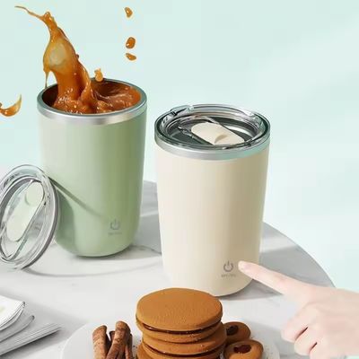 350ml 스테인리스 스틸 전기 자석 커피 컵 자동 혼합 및 혼합