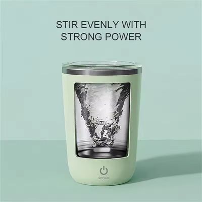 350ml 스테인리스 스틸 전기 자석 커피 컵 자동 혼합 및 혼합
