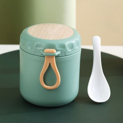 표본 400ml 미니 테르모스 병 진공 병 테르모스 음식 잔 휴대용 스테인레스 스틸 단열 식품 온도 용기