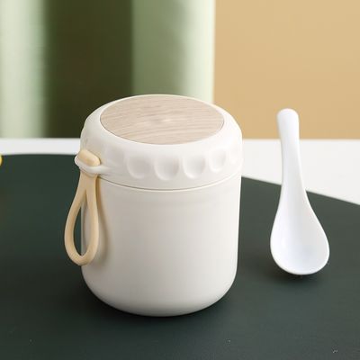 표본 400ml 미니 테르모스 병 진공 병 테르모스 음식 잔 휴대용 스테인레스 스틸 단열 식품 온도 용기