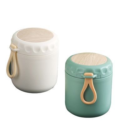 표본 400ml 미니 테르모스 병 진공 병 테르모스 음식 잔 휴대용 스테인레스 스틸 단열 식품 온도 용기
