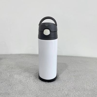253g 이중 벽 스테인레스 스틸 수블리메이션 어린이 진공 테르모스 플라스크 짚 뚜??
