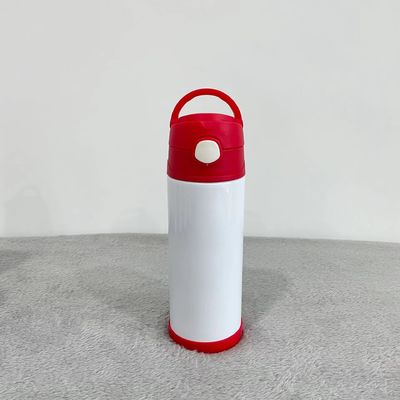 253g 이중 벽 스테인레스 스틸 수블리메이션 어린이 진공 테르모스 플라스크 짚 뚜??