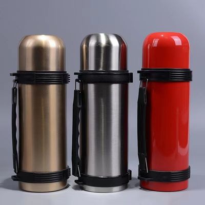 1.8L 휴대용 진공 스테인리스 스틸 걷기 데일 야외 스포츠 물병