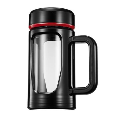 580ml 용량 야외 스포츠 및 사무실용 유리 물컵 현대적인 스타일리시한