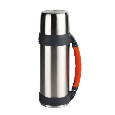 야외 스포츠용 1800ml 직선 컵 휴대용 진공 스테인레스 스틸 걸음병