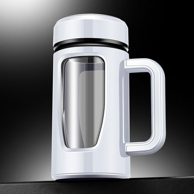 여행 및 야외 활동용 580Ml 맑은 유리 음료수 병