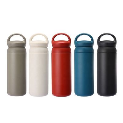 스틸 단열 머그 500ml 진공 병 텀블러 여행 머그 스포츠 물병