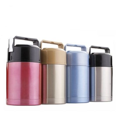 진공 격리 500ML 스테인리스 스틸 점심 상자 수프 용기