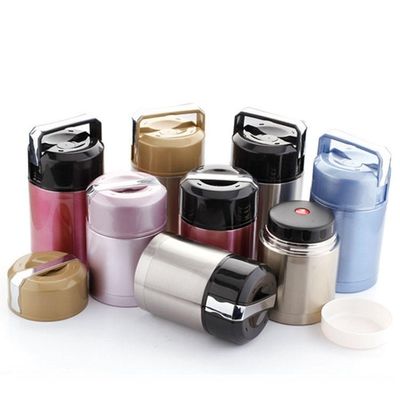 진공 격리 500ML 스테인리스 스틸 점심 상자 수프 용기