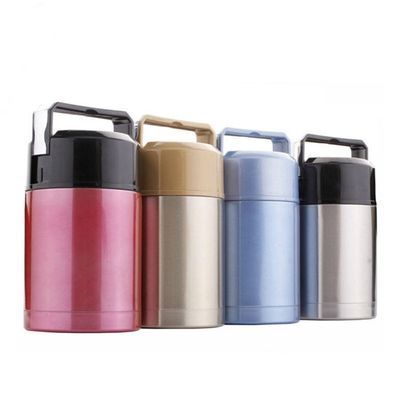 생산 진공 병 사용자 지정 로고 두 개의 벽 음식 병 500ML 지속 가능한 점심