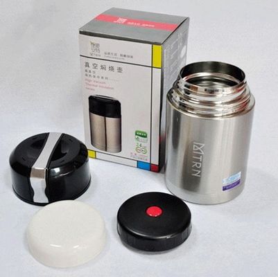 생산 진공 병 사용자 지정 로고 두 개의 벽 음식 병 500ML 지속 가능한 점심