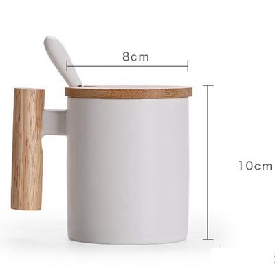 0.5kg 크기의 차 애호가들을 위해 뚜?? 과 맞춤 로고와 함께 지속가능한 세라믹 머그 컵