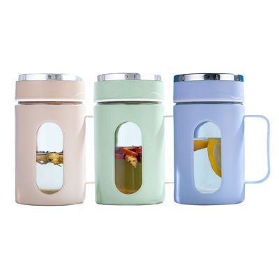오피스 500ml 사용자 지정 로고 유리 물병