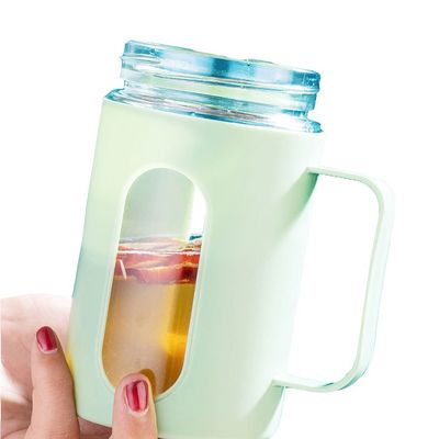 오피스 500ml 사용자 지정 로고 유리 물병