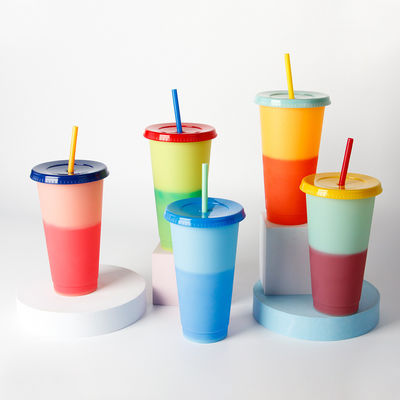 16oz 24oz BPA 없는 플라스틱 커피 컵