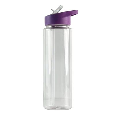 500ml 투명한 BPA 없는 휴대용 단백질 쉐이커, 사용자 지정 로고와 플립 스트라