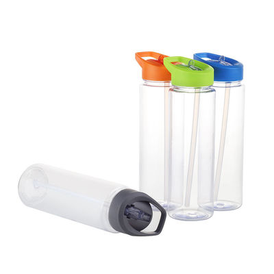 500ml 투명한 BPA 없는 휴대용 단백질 쉐이커, 사용자 지정 로고와 플립 스트라