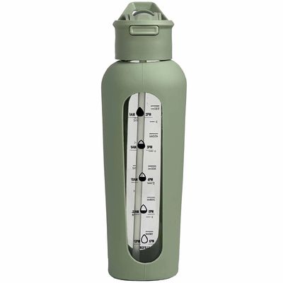 직접 식수 병 큰 용량 700ml/1000ml 플립 뚜?? 과 빨대를 포함