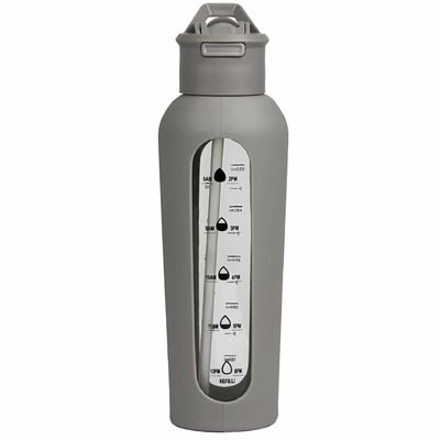직접 식수 병 큰 용량 700ml/1000ml 플립 뚜?? 과 빨대를 포함