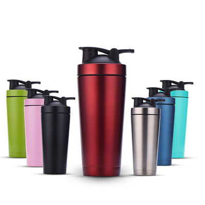 음료를 뜨겁게 차갑게 유지 6-12hrs 700ml 큰 용량 사용자 지정 LOGO 피트니스 쉐이커 병