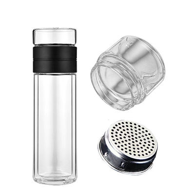 클래식 스타일 수브리메이션 투명 유리 물병 필터 용량 300ml
