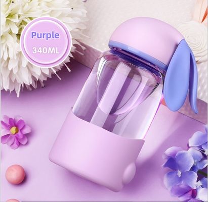 일상 생활 가정 어린이 340ML 용량 및 사용자 지정 로고와 함께 귀여운 토끼 귀 컵