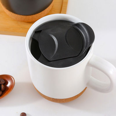 음료용품 종류 MUGS 목재 바닥과 함께 수플리메이션 창의적인 대나무 목재 세라믹 커피 머그