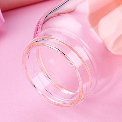 열 절연 성능 340ml 토끼 유리 물병 유니섹스 어린이용 디자인