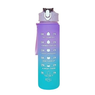 30온스 사용자 지정 로고 PC 플라스틱 물컵 BPA 없는 스포츠 빨대 쉐이커 병