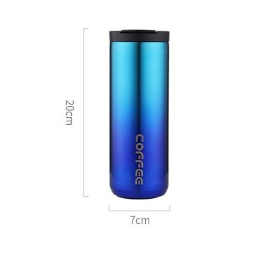스테인리스 스틸 350/500ml 사용자 지정 로고 휴대용 누출 방지 진공 단열 커피 컵