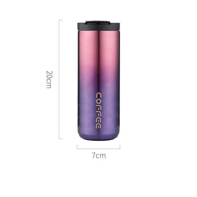 스테인리스 스틸 350/500ml 사용자 지정 로고 휴대용 누출 방지 진공 단열 커피 컵