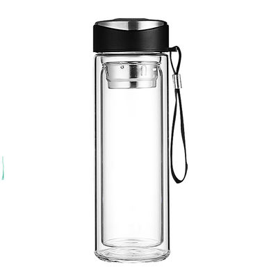 고 보로실리케이트 BPA 무료 유리 물병 커피 차 맥주 및 주스