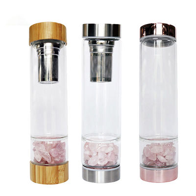 치유 에너지 크리스탈 Bpa 무료 선물 세트를 위해 뚜?? 과 유리 물병