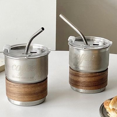 야외 캠핑 맞춤형 290ml 스테인레스 스틸 여행 커피 컵