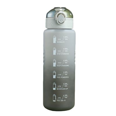 1000ML 플라스틱 컵 진보적인 색상 병 BPA가 없는 야외 피트니스 스포츠 컵
