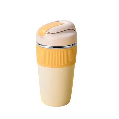 350ml 480ml 귀여운 이중 벽 여행 컵 커피 단열 된 텀블러 진공 열 컵