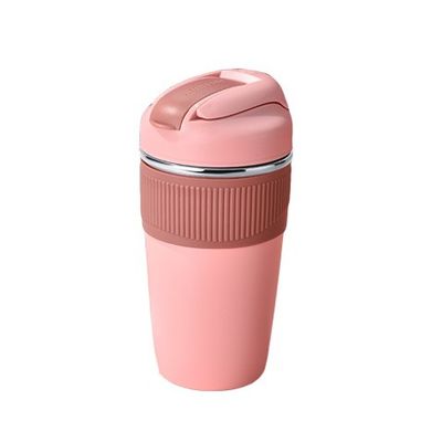 350ml 480ml 귀여운 이중 벽 여행 컵 커피 단열 된 텀블러 진공 열 컵