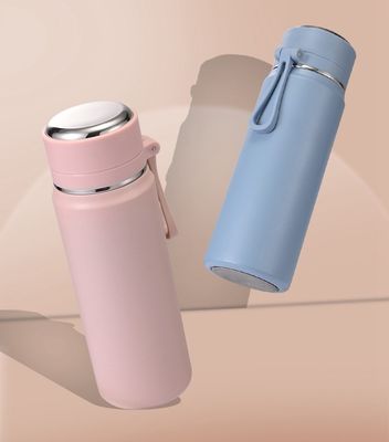 현대 디자인 주문형 BPA 무료 진공 두 개의 벽 스포츠 물병 손잡이