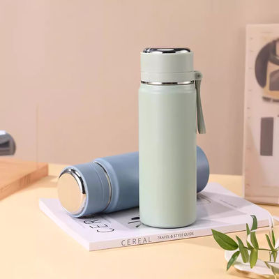 현대 디자인 주문형 BPA 무료 진공 두 개의 벽 스포츠 물병 손잡이
