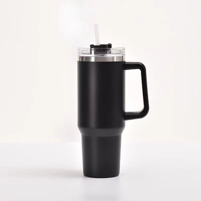 스테인리스 스틸 20oz 단열 텀블러 여행 커피 머그와 빨대 및 사용자 지정 로고