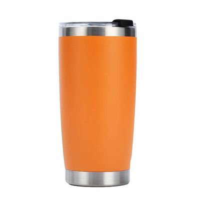 맞춤형 다채로운 20oz 이중 벽 스테인리스 스틸 진공 단열 된 누출 방지 유리 덮개