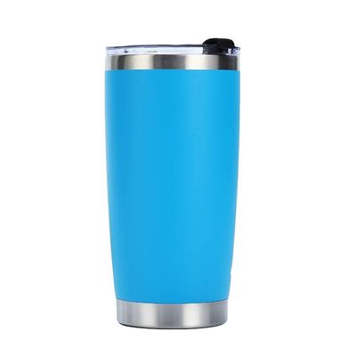 맞춤형 다채로운 20oz 이중 벽 스테인리스 스틸 진공 단열 된 누출 방지 유리 덮개
