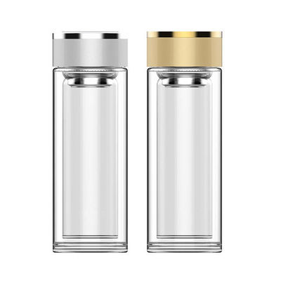 친환경 유리 음료 300ml 용량 로고와 맞춤형 대용량 물 텀블러