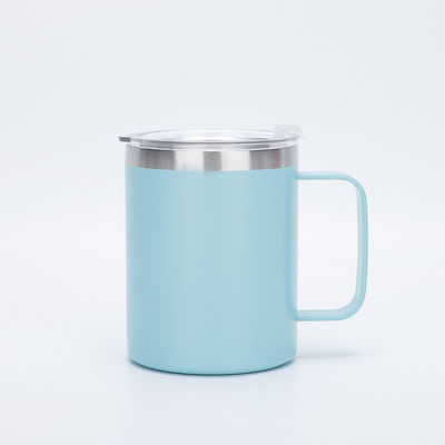 304 스테인리스 스틸 12OZ 단열 사무실 커피 맥주 머그 손잡이 진공 텀블러
