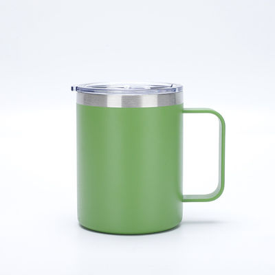 304 스테인리스 스틸 12OZ 단열 사무실 커피 맥주 머그 손잡이 진공 텀블러