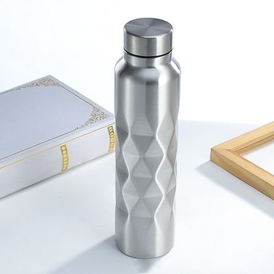 500g 대용량 금속 물컵 단벽 휴대용 누출 방지 걸음 수온병